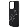 Karl Lagerfeld KLHCP15L3DRKSDLK iPhone   15 Pro 6.1 czarny/black hardcase 3D Rubber Signature